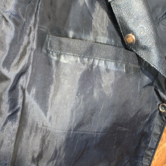 Vintage Tennessee Leather Brown Vest - Harley patch - Picture 5 of 6